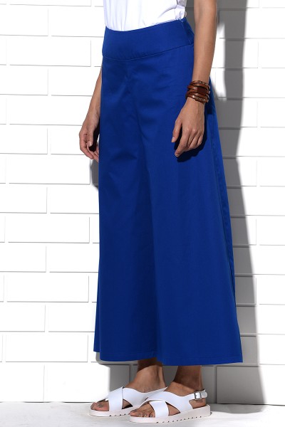 Icaria wide leg pants in blue